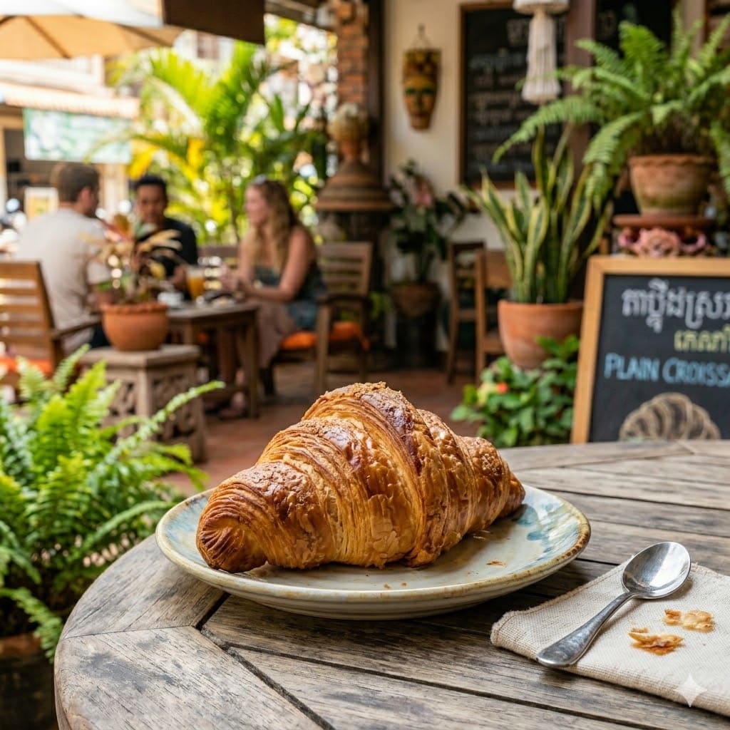 Plain Croissant dari Thirty Three Brew dengan tampilan clean dan modern